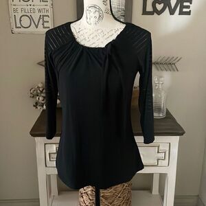 SMALL Black Atelier 29 Blouse NWT